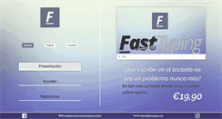 Desktop Screenshot of fasttyping.com